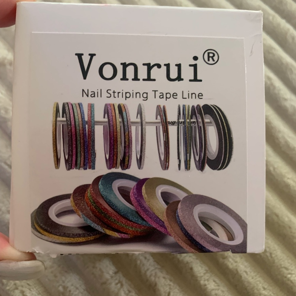 Matte nail art striping 36 pc